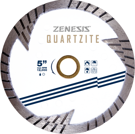 ZENESIS™ QUARTZITE RAIL SAW BLADE